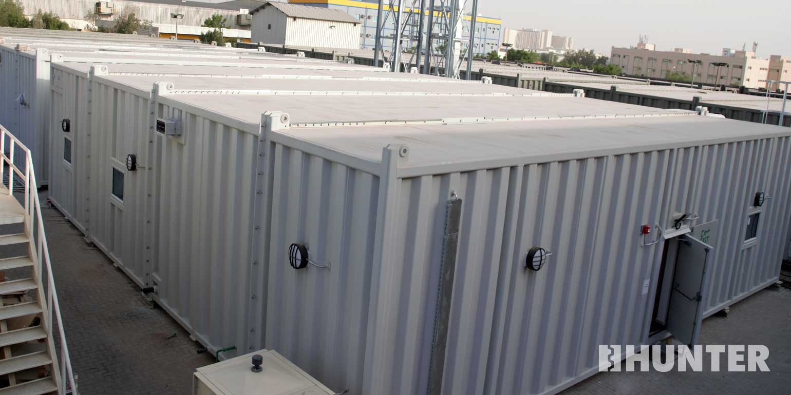 custom blast-resistant steel shelter for middle east refinery