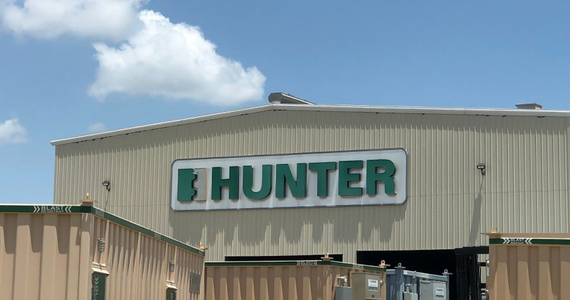 Hunter facility in Houston, Texas